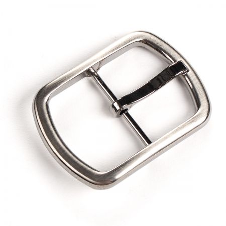 Spona opasková kov průvlak 40mm nikl lesk