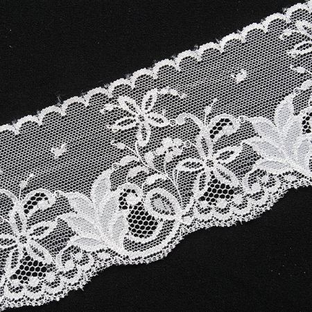 Krajka lem jemná bíllá