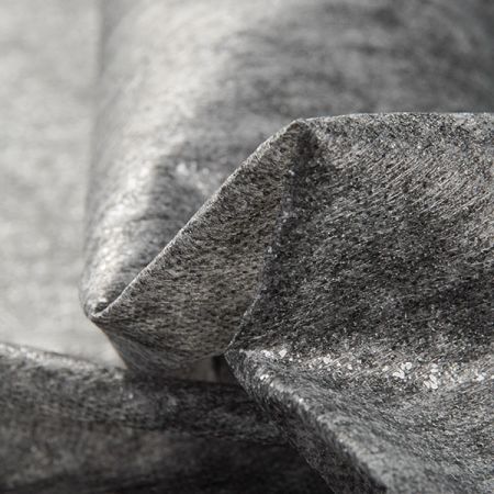 Vlizelín lepiace 90cm čierny