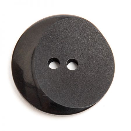 Gombík plastový čierny matný / lesklý