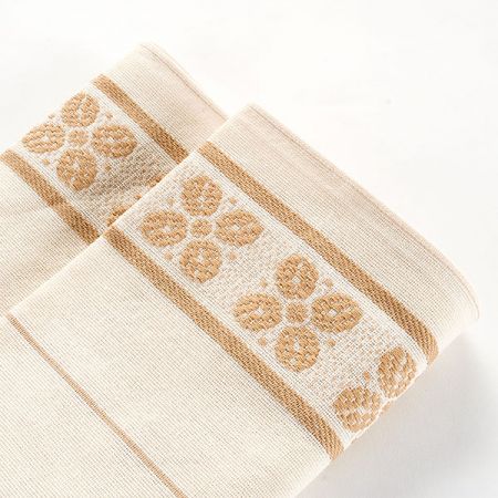 Kuchyňské utěrky krémová/béžová 2 ks