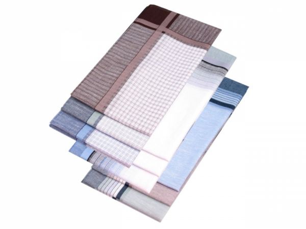 Kapesník pánský z česané bavlny mix