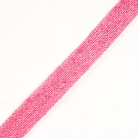 Stuha jutová přírodní šíře 15mm růžová
