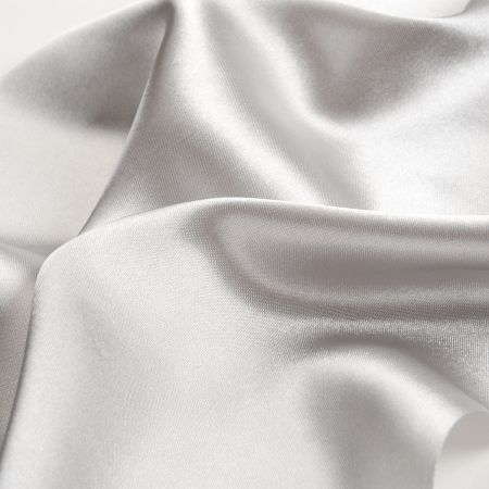 Atlasová stuha šíře 16cm stříbrnošedá