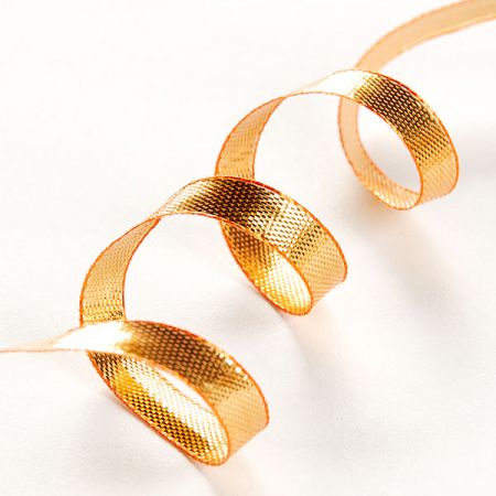 Stuha rex zlatá 7mm balení 5m