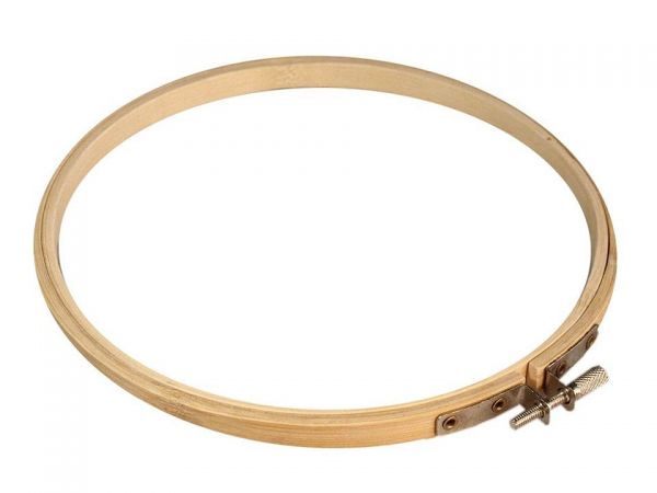 Kruh na vyšívání bambusový 18cm