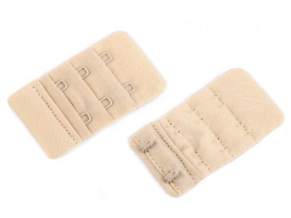 Prodloužení k podprsence šíře 35mm 3 řady bez gumy tělová