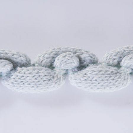 Pleteninová porta vlnky svetlo modrá