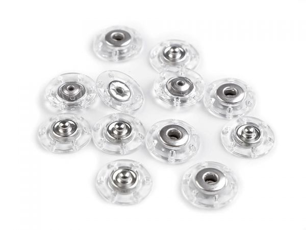 Designové patentky/druky průsvitné 18mm