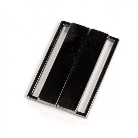 Spona opasková kov obdelník průvlak 50 mm nikl