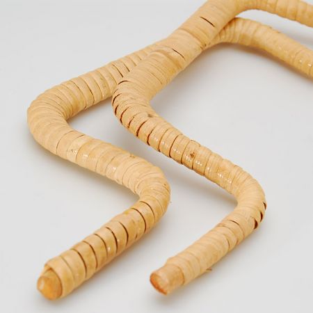 Ucho na tašky ratan sv. hnedý