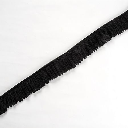 Strapce imitácia pleteniny čierne