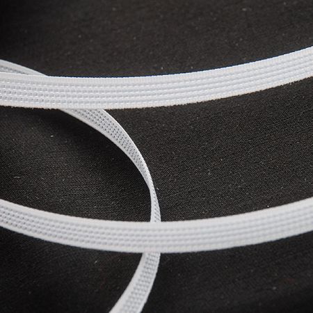 Kostice 8mm plast bílá