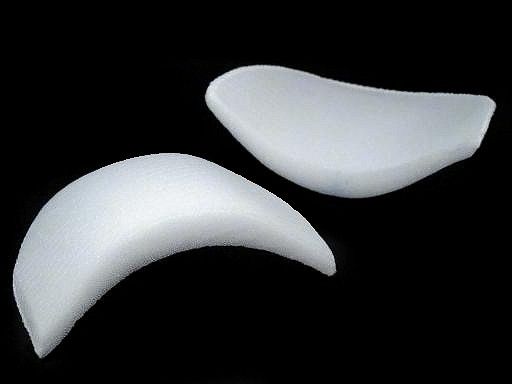 Vycpávky molitan 14mm výška vsazovaný rukáv bílé