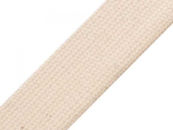 Bavlněný popruh šíře 4 cm režný