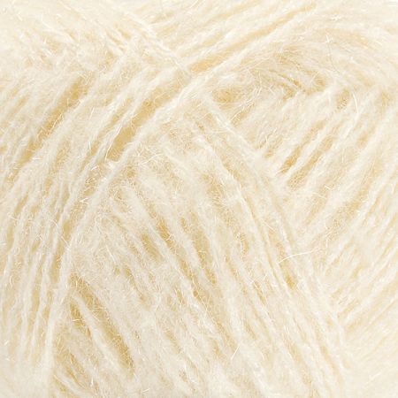 Mohérová pletací příze směs barvy vanilky