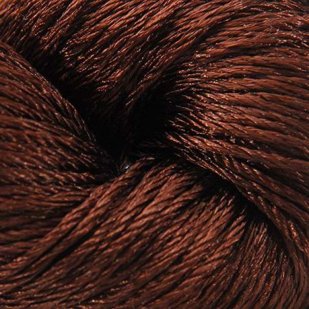 Viskozová lesklá příze MarLen temně hnědá