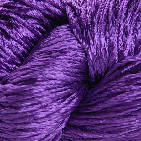 Viskozová pletací příze lesk fialová