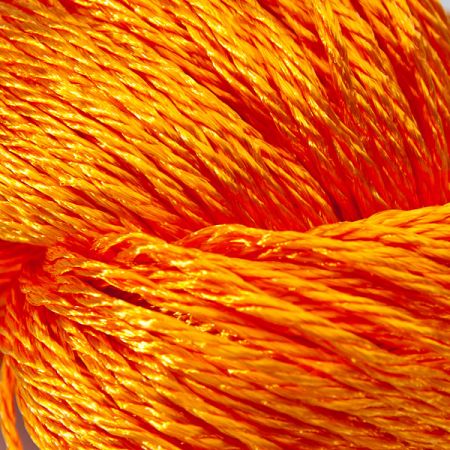 Viskozová pletací příze Marlen lesklá oranžová