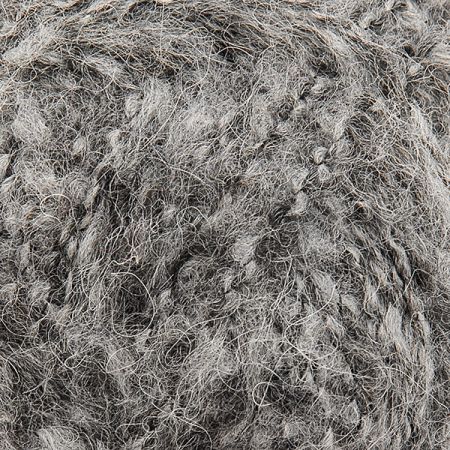 Mohérová pletací vlnka šedočerná