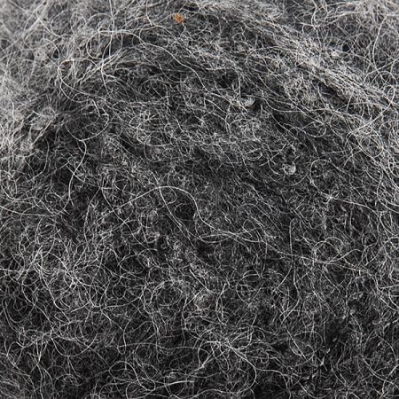 Mohérová pletací příze pepř/sůl černošedá samovzorovací