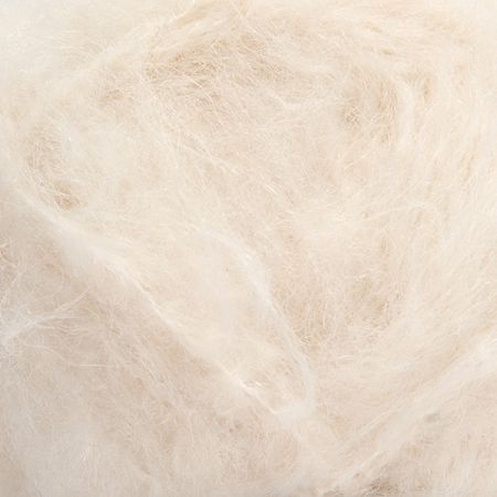 Alpaka superfine/merino pletací příze slonová kost