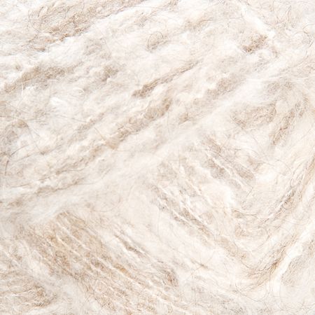 Mohérová samovzorovací příze MarLen smetanový melír