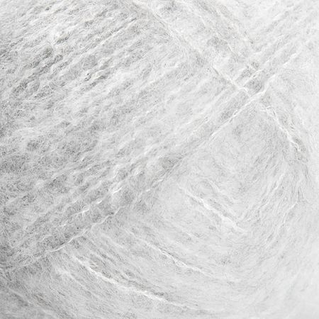 Mohérová pletací příze MarLen sv.šedá beránek