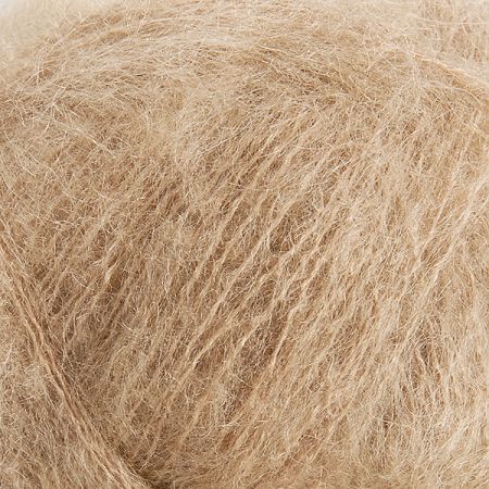 Mohérová směsová příze MarLen světle hnědá