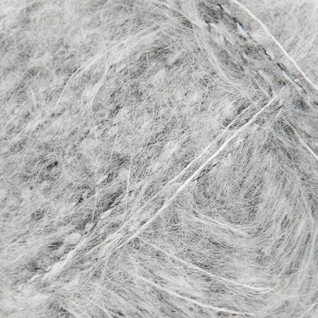 Mohérová pletací příze MarLen buklé sv.šedá