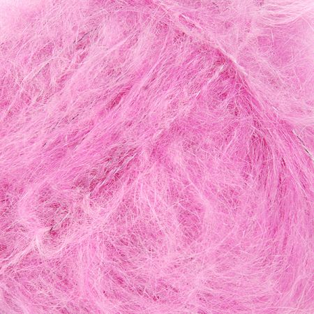 Mohér dlouhý vlas pletací příze MarLen růžová