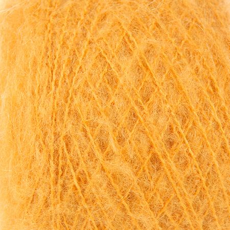 Mohérová pletací příze MarLen žlutooranžová