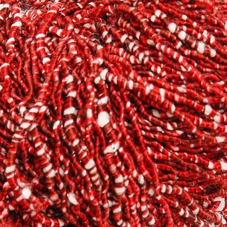 Směsová viskozová pletací příze MarLen tmavě červený melír