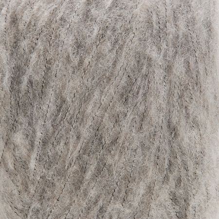 Mohér směs pletací příze MarLen šedohnědý melír