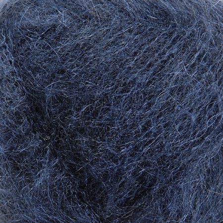 Mohérová pletací příze směs MarLen modrá