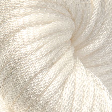 Viskoza směs pletací příze MarLen lesklá bílá