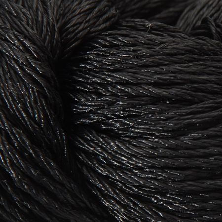 Viskozová pletací příze černá