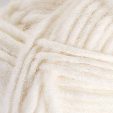 Vlněná směsová pletací příze robusto slon. kost