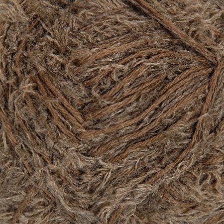 Efektní vlněná pletací příze MarLen hnědý melír