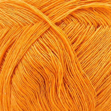Pletací příze panenská vlna pastel oranžová