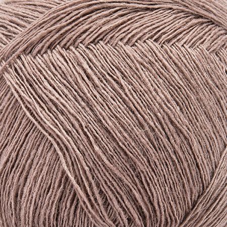 Pletací příze panenská vlna pastel hnědošedá