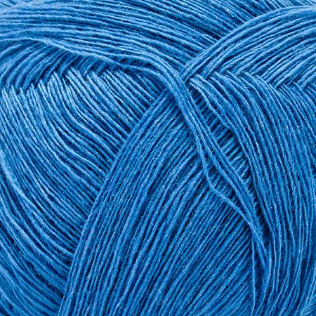 Pletací příze panenská vlna modrá