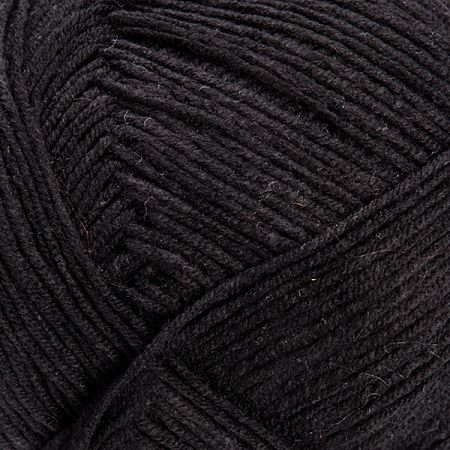 Pletací příze MarLen tenká černá