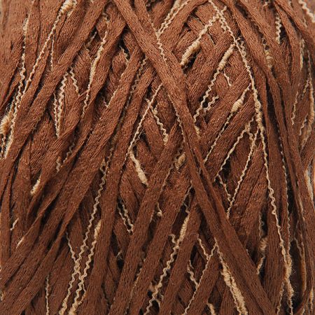 Stužková pletací příze Marlen hnědý melír tmavý