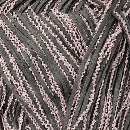 Stužková příze MarLen šedorůžový melír