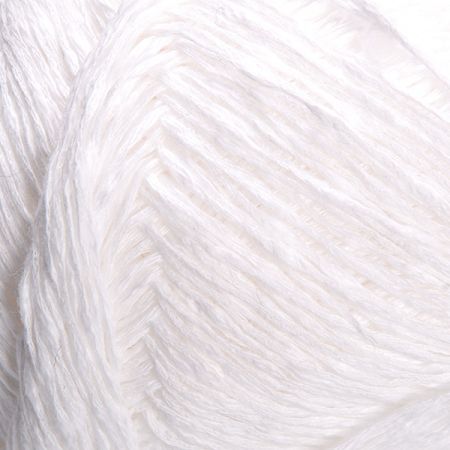 Bavlněná pletací příze MarLen sněhově bílá nopek