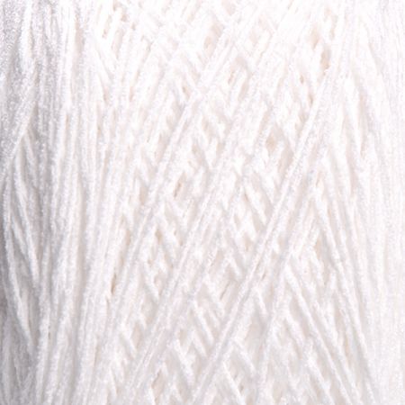 Bavlněná hrbolkatá příze MarLen sněhově bílá