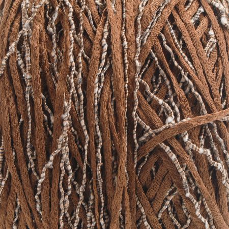 Stužková pletací příze MarLen hnědý melír