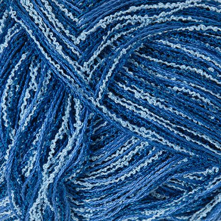 Bavlna směs pletací příze MarLen modrý melír