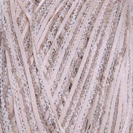 Bavlněná stužková příze MarLen smetanový melír